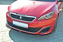 Peugeot 308 GTI MK2 2015-2018 Frontsplitter V.1 Maxton Design